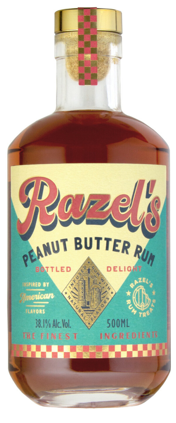 Bild 1 von Razels Rum Peanut Butter 38,1% 0,5L