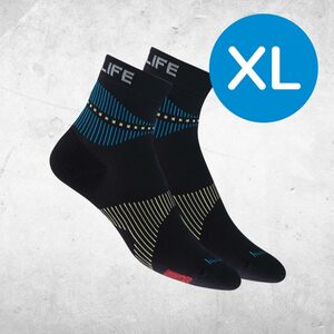 NeuroSocks Athletic Socken / Schwarz / XL