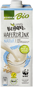 Bio EDEKA+Vegan Haferdrink Natur 1l