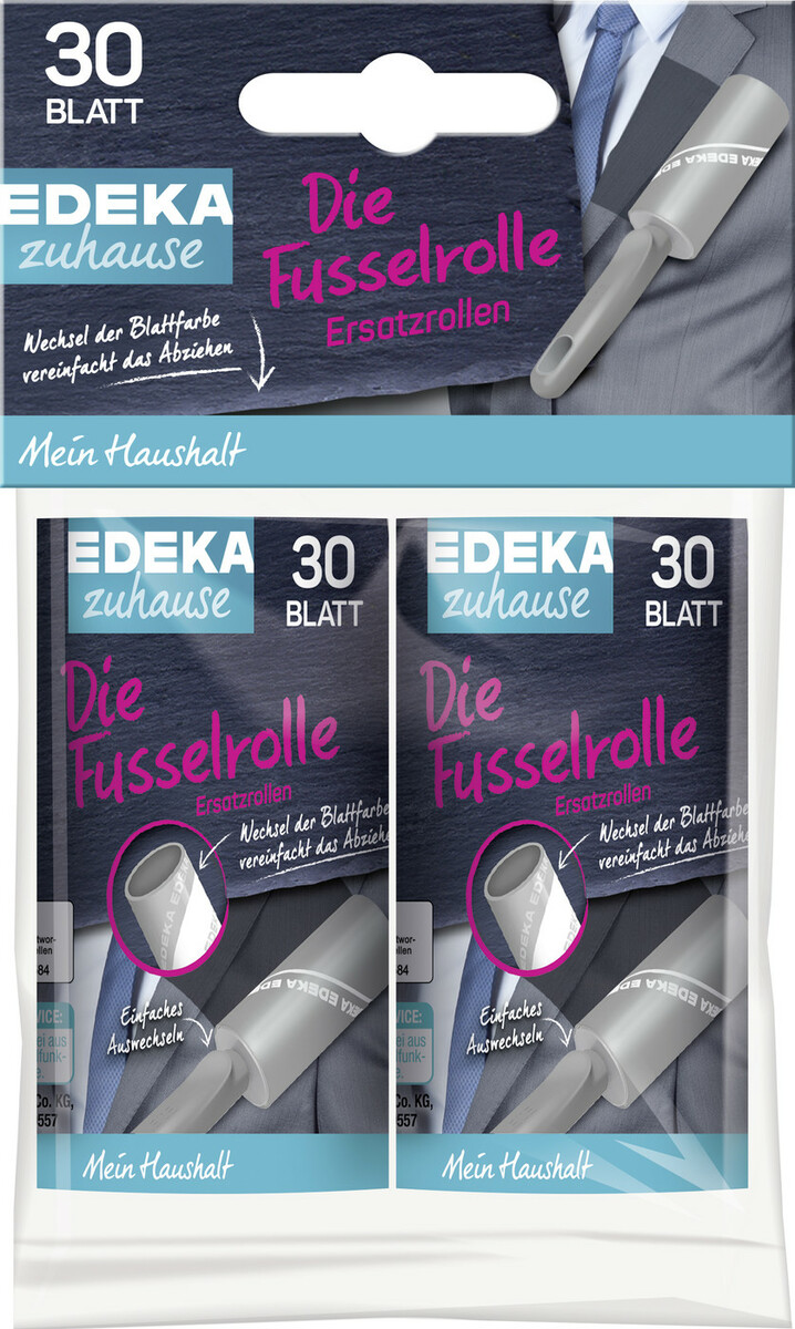 Bild 1 von EDEKA zuhause Fusselersatzrolle 2ST