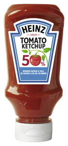 Heinz Tomato Ketchup 50% weniger Zucker & Salz 220ML