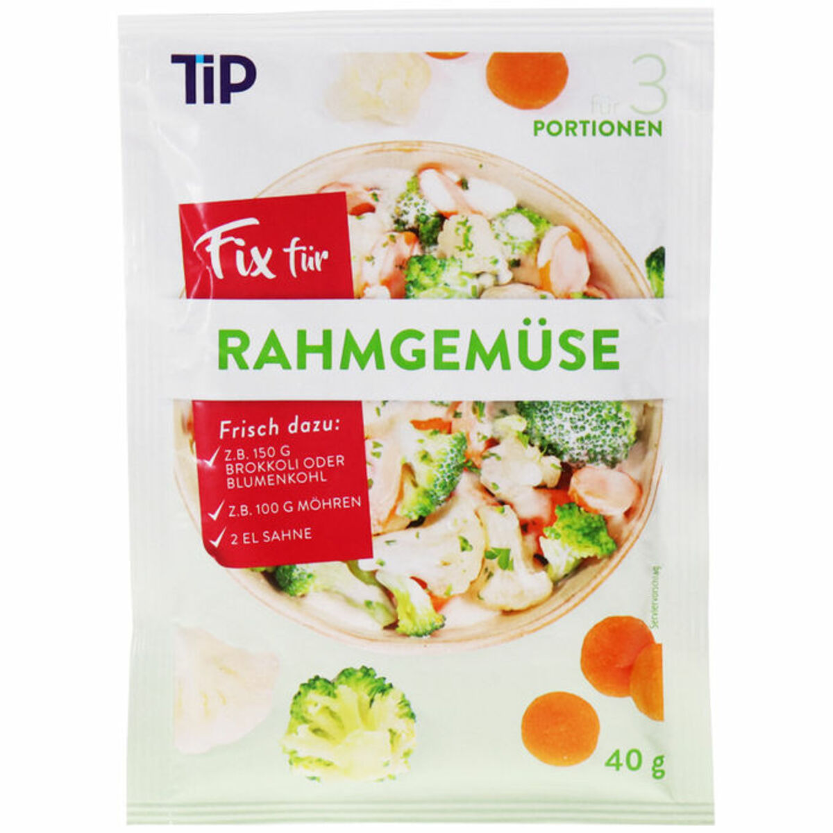 Bild 1 von Tip Fix für Rahmgemüse