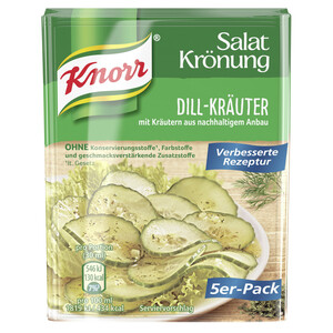 Knorr Salatkrönung Dill-Kräuter 5x 9 g