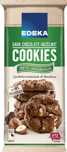EDEKA Dark Chocolate & Hazelnut Cookies 200 g