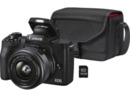 Bild 1 von CANON Canon EOS M50 MK II Kit + Tasche und 16GB Speicherkarte Systemkamera mit Objektiv 15-45mm, 7,5 cm Display Touchscreen, WLAN