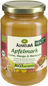 Alnatura Bio Apfelmark Guave, Mango & Maracuja 360 g