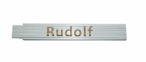 Zollstock Rudolf 2 m, weiß