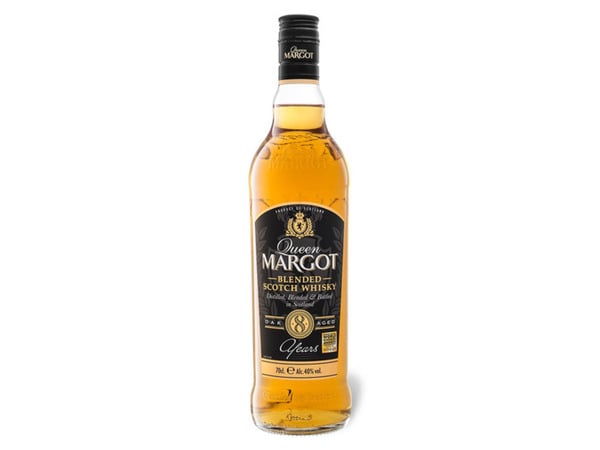 Bild 1 von Queen Margot Blended Scotch Whisky 8 Jahre 40% Vol