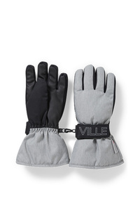 C&A Ski-Handschuhe, Grau, Größe: 140