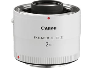 CANON Extender EF 2x III (Objektiv für Canon EF-Mount, Weiß)