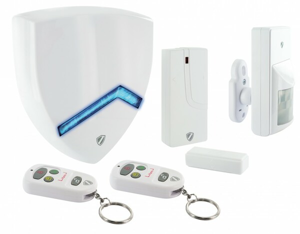 Bild 1 von Schwaiger Funk-Alarm-System Green Guard Außensirene, Bewegungsmelder, Für- und Fenstersensor