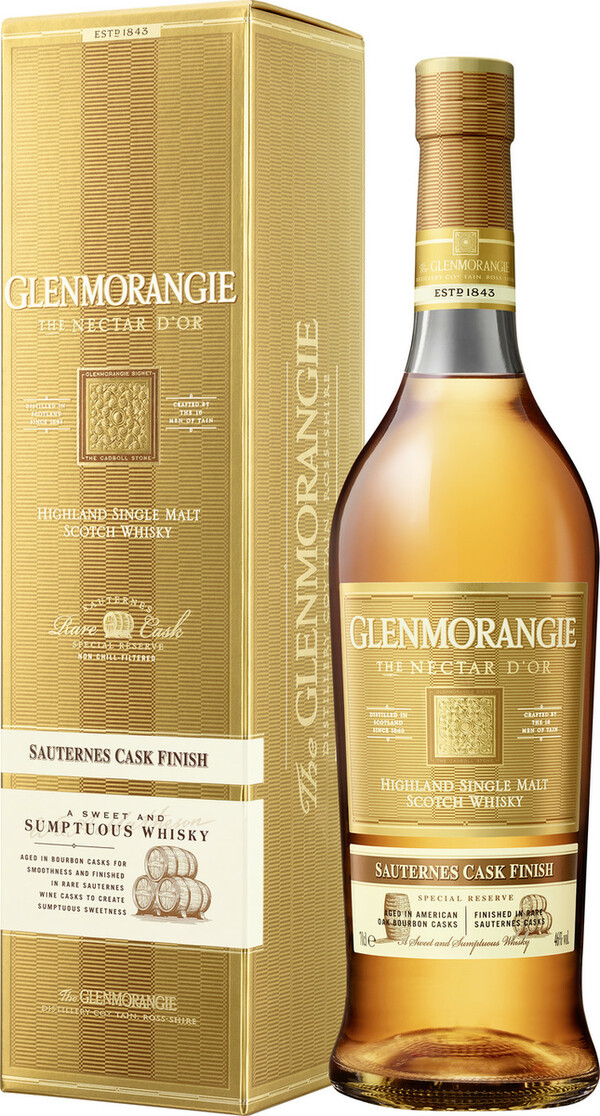 Bild 1 von Glenmorangie Whisky Nectar d'Or 46% GP 0,7l