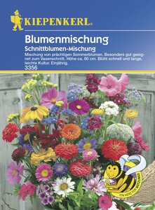 Kiepenkerl Blumenmischung Schnittblumen-Mischung
, 
Inhalt reicht für 1 - 2 m²