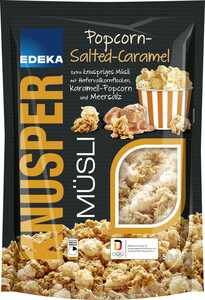 EDEKA Knusper Müsli Popcorn Salted Caramel 500G
