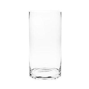 Vase Zylinder, Glas, D:15cm x H:30cm, klar