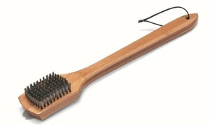 Weber Grillbürste Bambus-Holzgriff, 46 cm