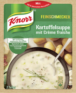 Knorr Feinschmecker Kartoffelsuppe mit Creme Fraiche Suppe 70 g