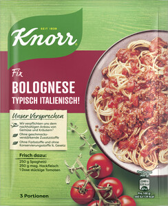 Knorr Fix Bolognese Typisch Italienisch! 42 g