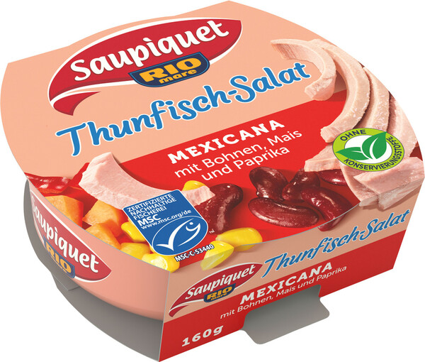 Bild 1 von Saupiquet Thunfisch-Salat Mexicana 160G
