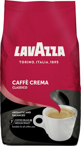 Lavazza Caffe Crema Classico ganze Bohne 1 kg