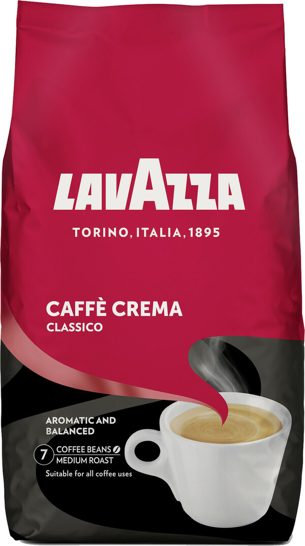 Bild 1 von Lavazza Caffe Crema Classico ganze Bohne 1 kg
