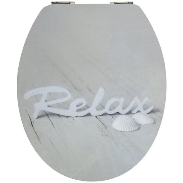 Bild 1 von WC-Sitz »Relax High Gloss«, mit Holzkern, oval, mit Softclose-Funktion