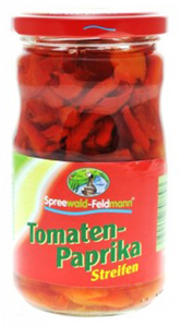 Spreewald Tomatenpaprika in Streifen 320 g