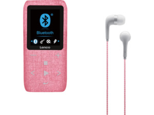 LENCO Xemio 861 MP3 Player 8 GB, Pink