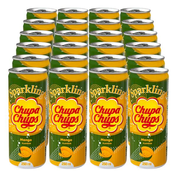 Bild 1 von Chupa Chups Sparkling Mango Limonade 0,25 Liter Dose, 24er Pack