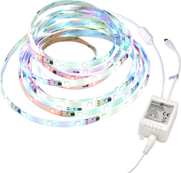 Bild 1 von IDEENWELT RGB-LED-Leuchtband 5m