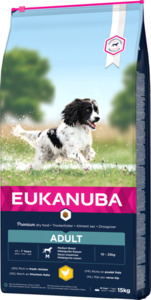 Eukanuba Active Adult Medium Breed mit Huhn 15 kg
