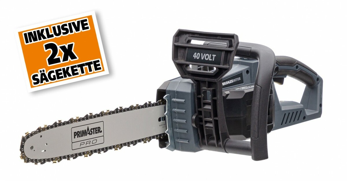 Bild 1 von Primaster Pro Akku Kettensäge PMAKS Pro 35 cm Schwertlänge, ohne Akku und Ladegerät
