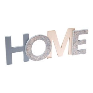 Deko-Schriftzug "Home", ca. 38x13,5x1,6cm