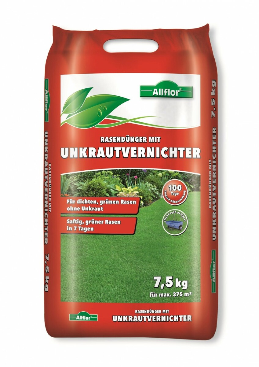 Bild 1 von Allflor Rasendünger mit Unkrautvernichter 7,5 kg