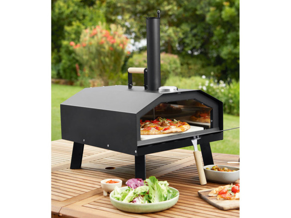Bild 2 von GRILLMEISTER Tragbarer Outdoor-Pizzaofen, Stahl