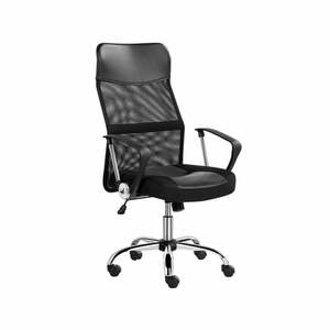 Yaheetech - Bürostuhl Schreibtischstuhl ergonomischer Bürodrehstuhl mit hoher Netz-Rückenlehne Wippfunktion Office Chair, Belastbar bis 135 kg