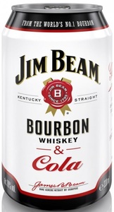 Jim Beam Bourbon & Cola Dose 0,33 ltr