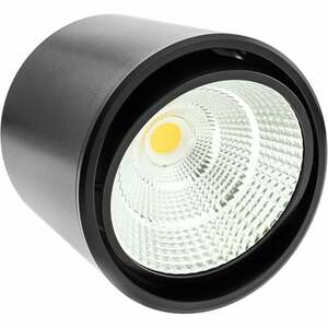 LED Fokus Oberfläche COB Lampe 12W 220VAC 6000K schwarz 115mm - Bematik