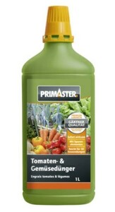 Primaster Flüssigdünger Tomatem und Gemüse 1L