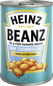 Heinz Beanz ohne Zuckerzusatz 415G
