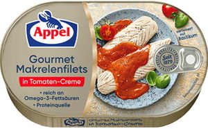 Appel Gourmet Makrelenfilets in Tomaten-Creme 200G