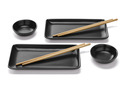 Bild 3 von ERNESTO Sushi-Set, Porzellan, mit Bambusstäbchen