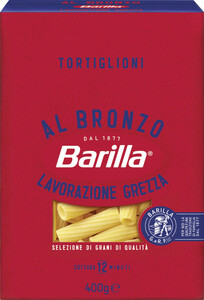 Barilla Tortiglioni Al Bronzo 400G