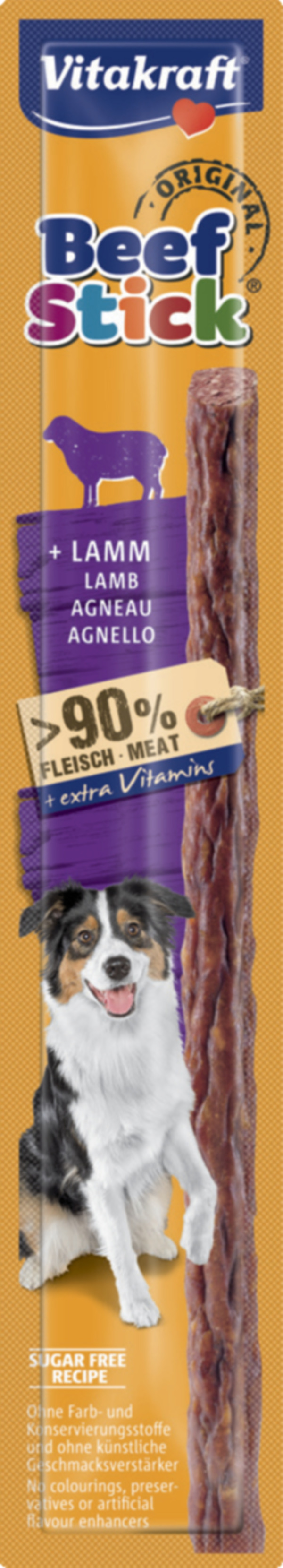 Bild 1 von Vitakraft Beef Stick® + Lamm 2.92 EUR/100 g (25 x 12.00g)