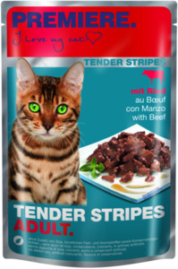 PREMIERE Tender Stripes 28x85g Rind