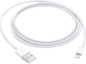 APPLE MXLY2ZM/A LIGHTNING TO USB CABLE 1.0M, Ladekabel, 1 m, Weiß
