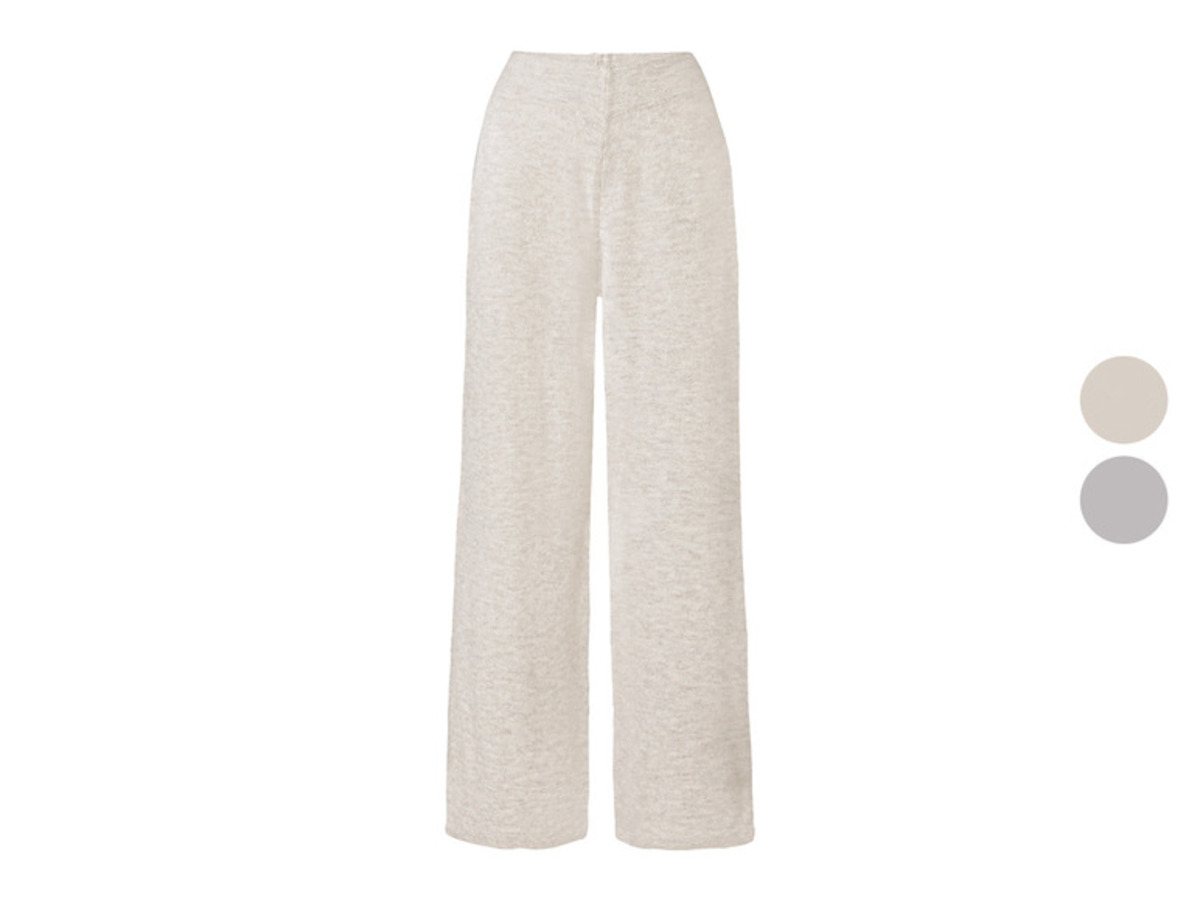Bild 1 von ESMARA® Damen Homeoffice Strickhose, weit geschnitten