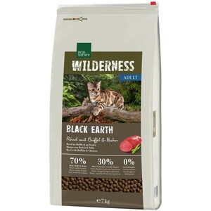 REAL NATURE WILDERNESS Black Earth Adult Rind, Büffel & Huhn 7 kg