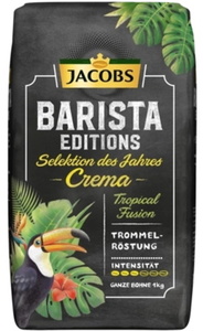Jacobs Barista Edition Crema Tropical Fusion ganze Bohne 1KG
