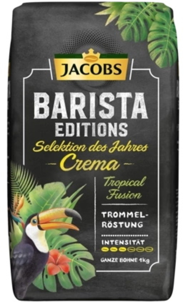 Bild 1 von Jacobs Barista Edition Crema Tropical Fusion ganze Bohne 1KG